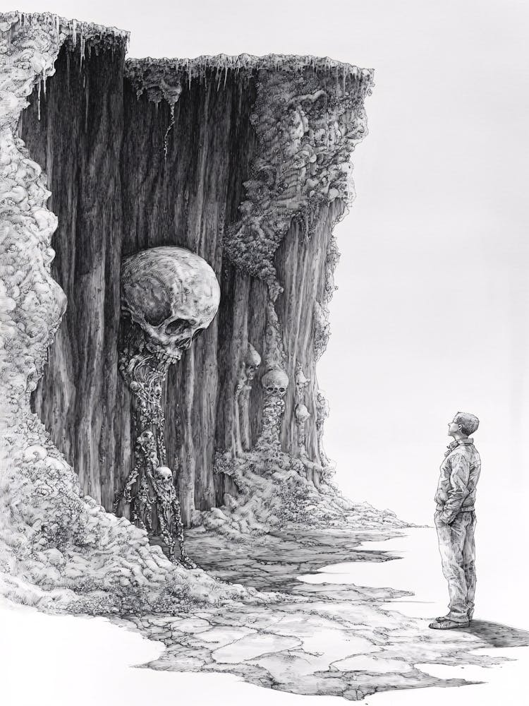 Man In A Cave 1