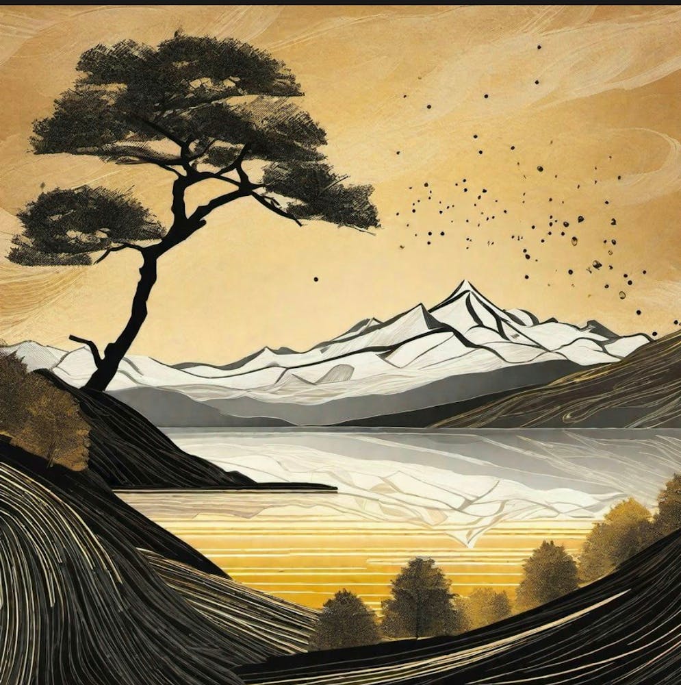 Tree standing wildlife