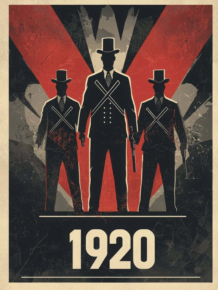 Aihrgdesign A Vintage Poster Symbolizing The Beginning Of Pro 9a9e303a A588 4f8a 8f48 D094bd6b845b 1