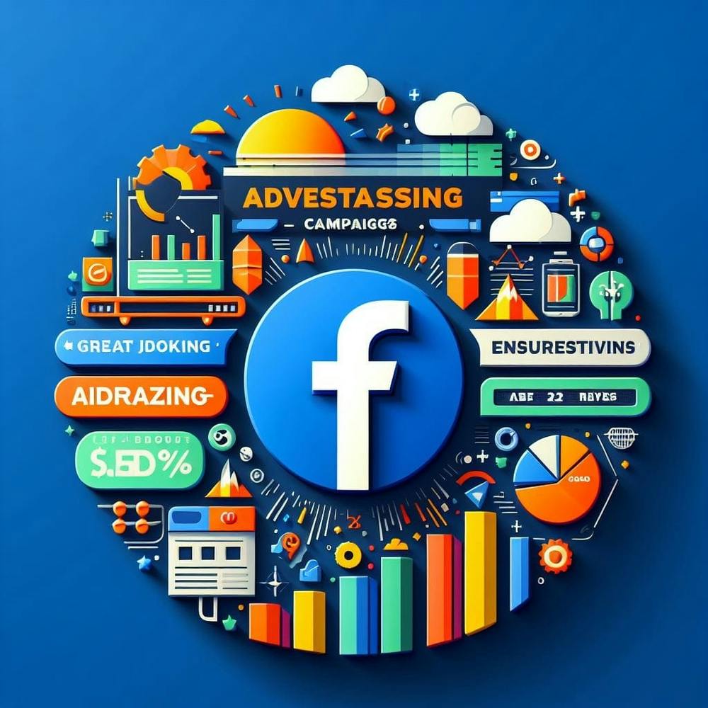 Facebook Advertising Concept