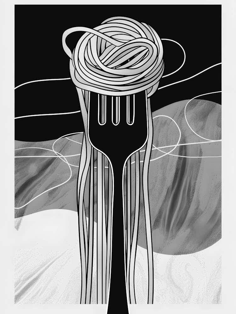Fork And Spaghetti