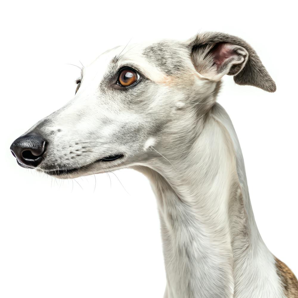 Whippet Dog Portrait