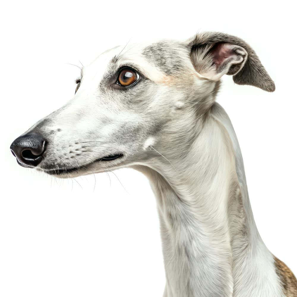 Whippet Dog Portrait