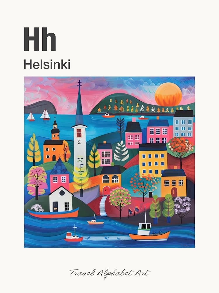 Kids Travel Alphabet  Helsinki 2