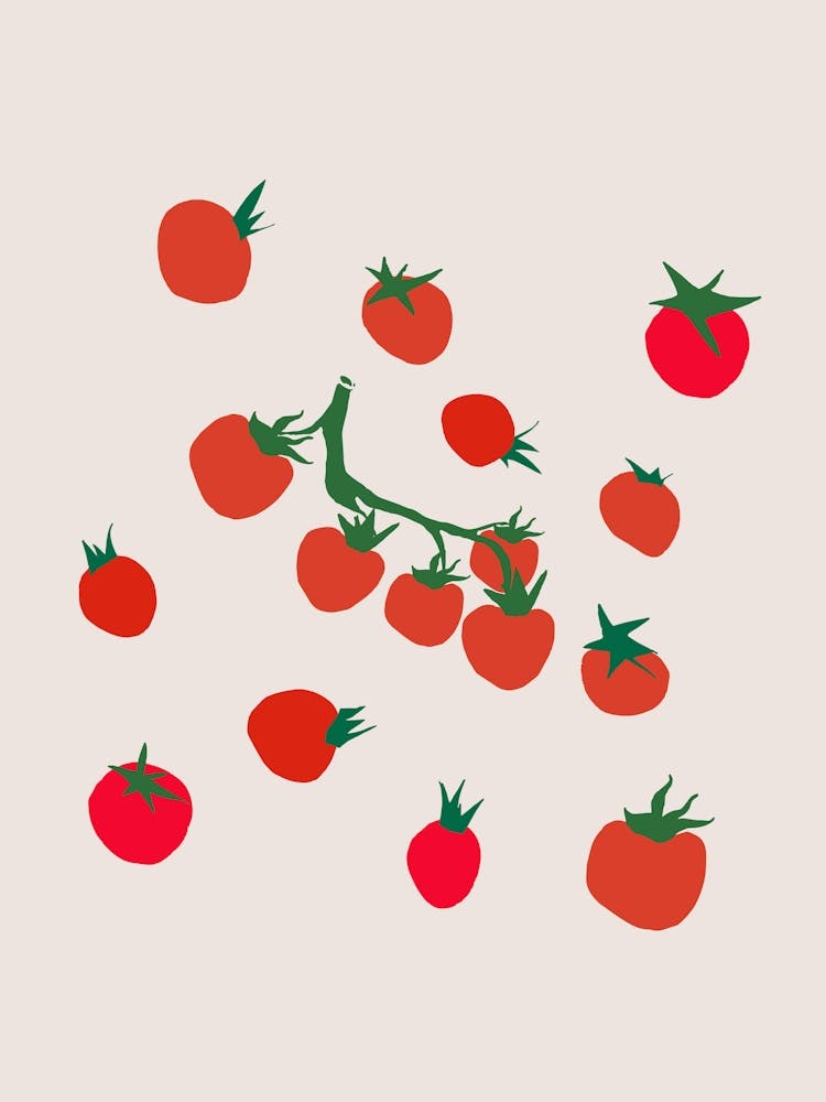 Tomatoes Kitchen Print