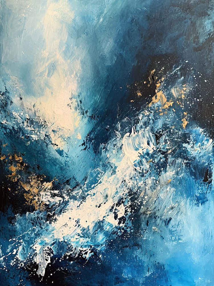 Sacred Moonbeam, Boho Art Style