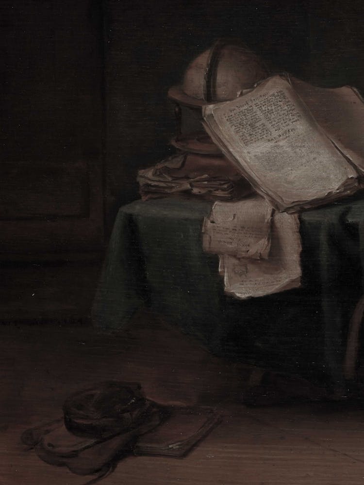 Book On A Table
