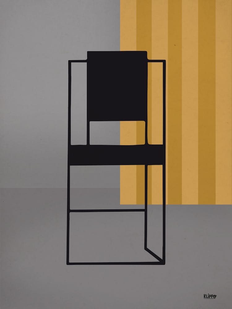 Minimal – Black  Bauhaus Chair