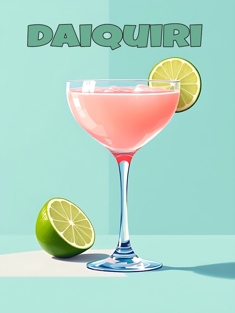 Cuba Daiquiri Cocktail V 01