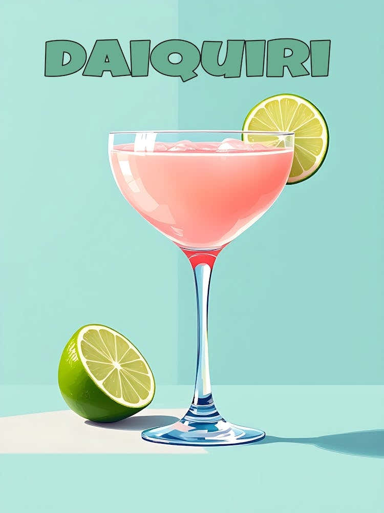 Cuba Daiquiri Cocktail V 01
