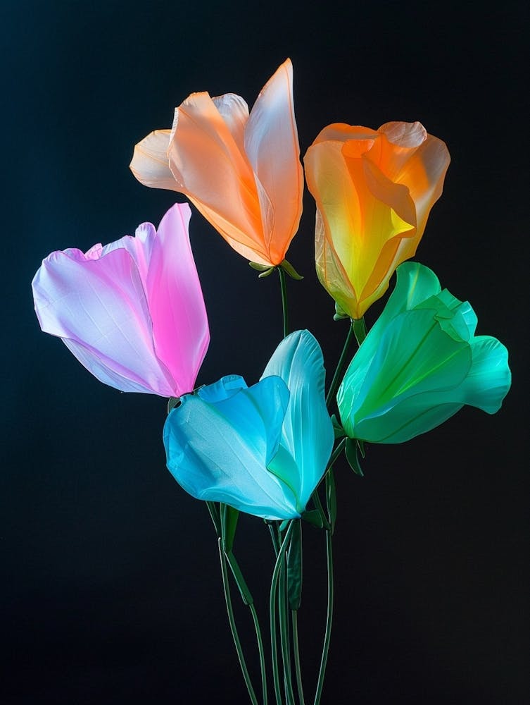 Bright Inflatable Flowers Sweet Pea 3