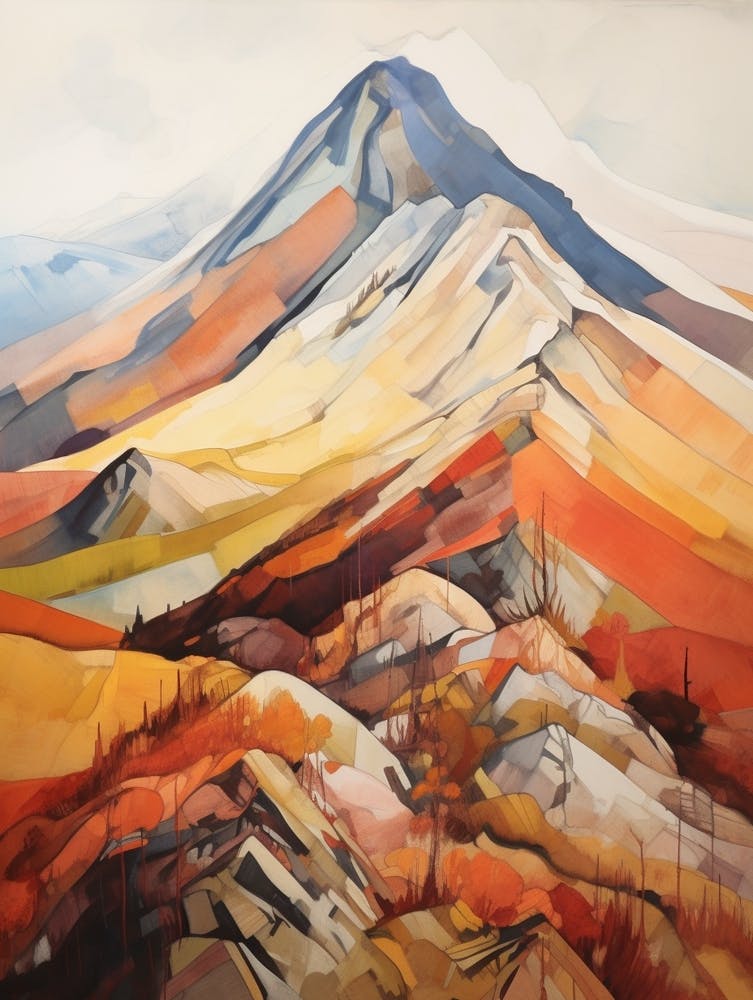 Beinn Bheoil Scotland 2 Mountain Painting