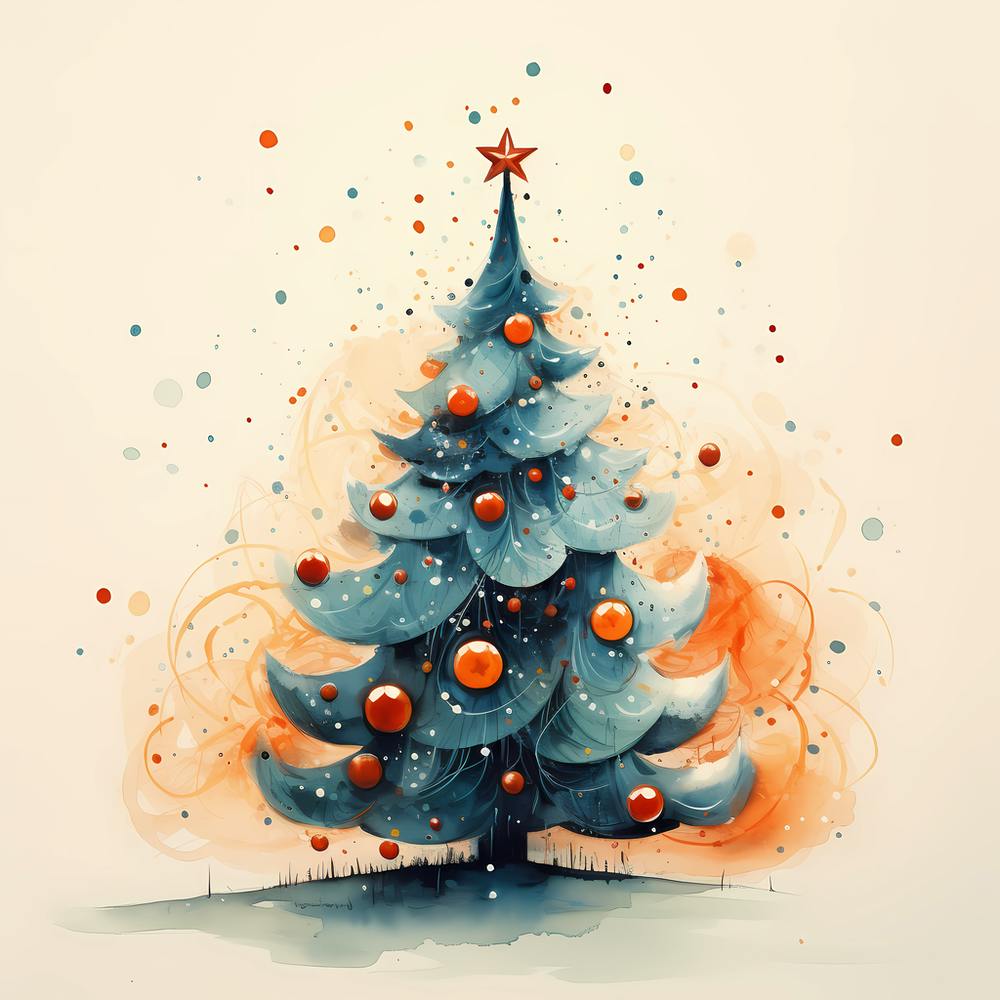 Vintage Evergreen Elegance 1