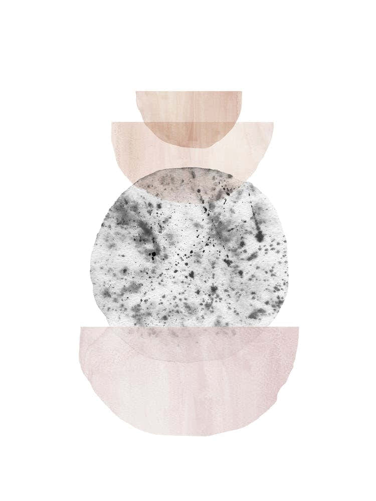 Balancing watercolor shapes 1