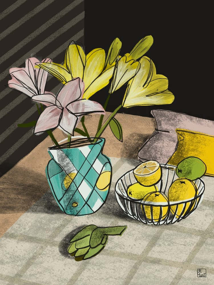 Still Life With Lemons