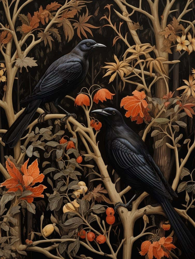 Dark And Moody Botanical Baldpate