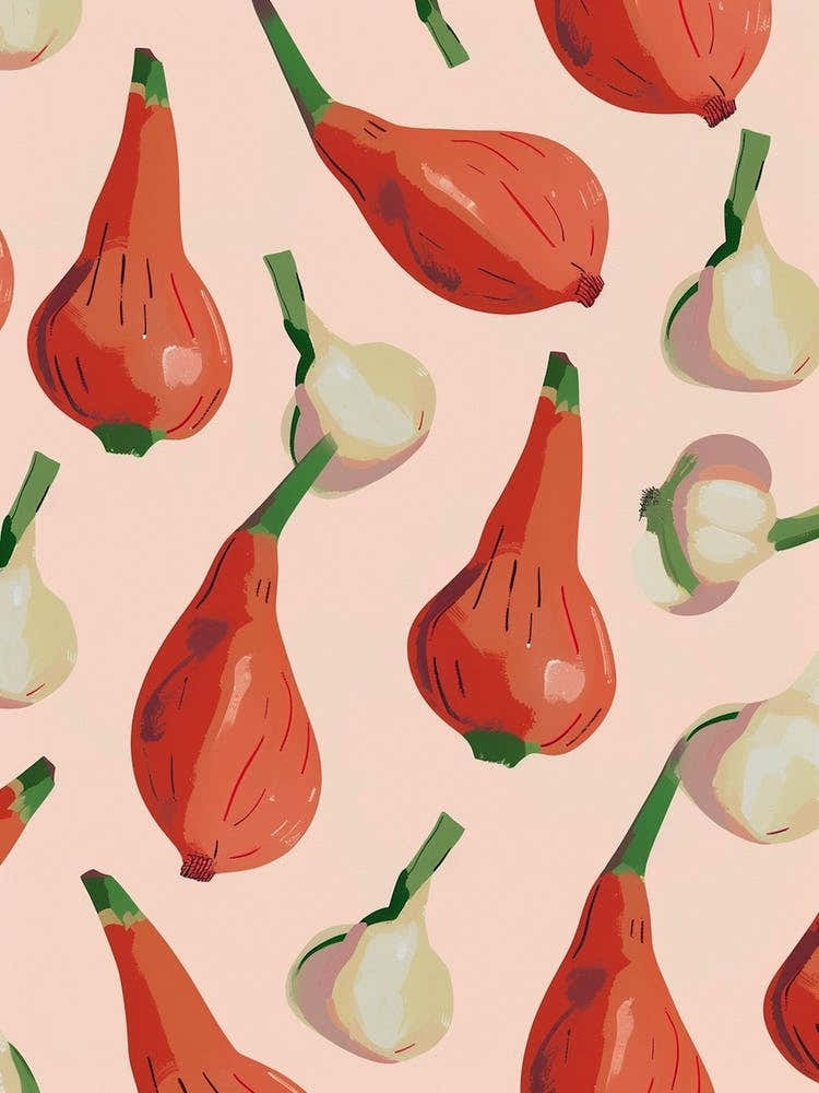 Garlic & Onion Pattern