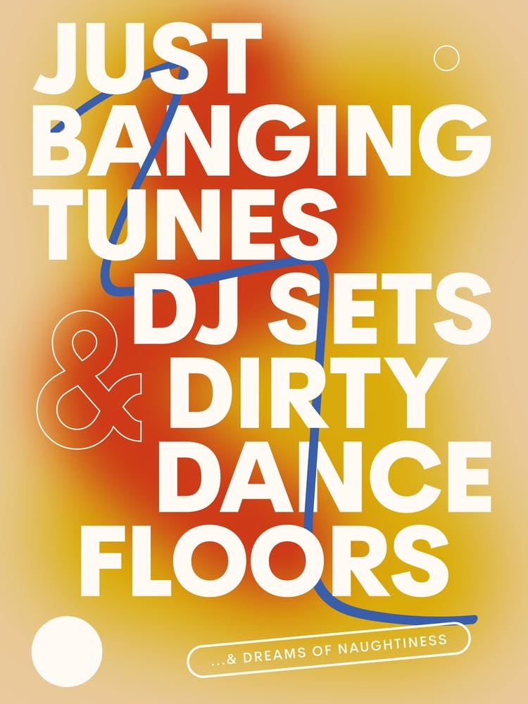 Banging Tunes & DJ Sets... - 00s Indie Lyrics Gallery Wall Music