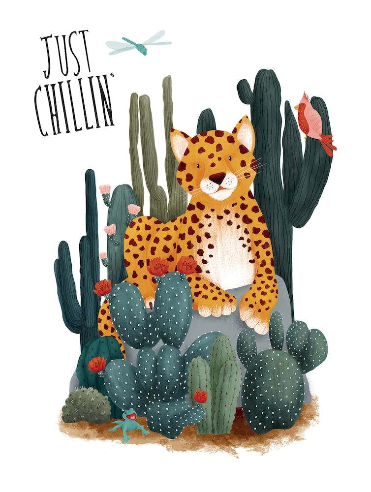 Jungle Chilling Jungle Leopard Fy