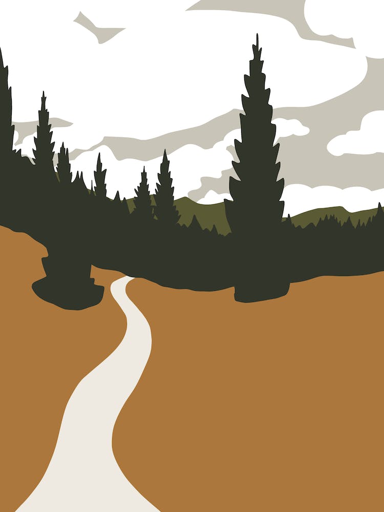 Cloudy Mountain Trail