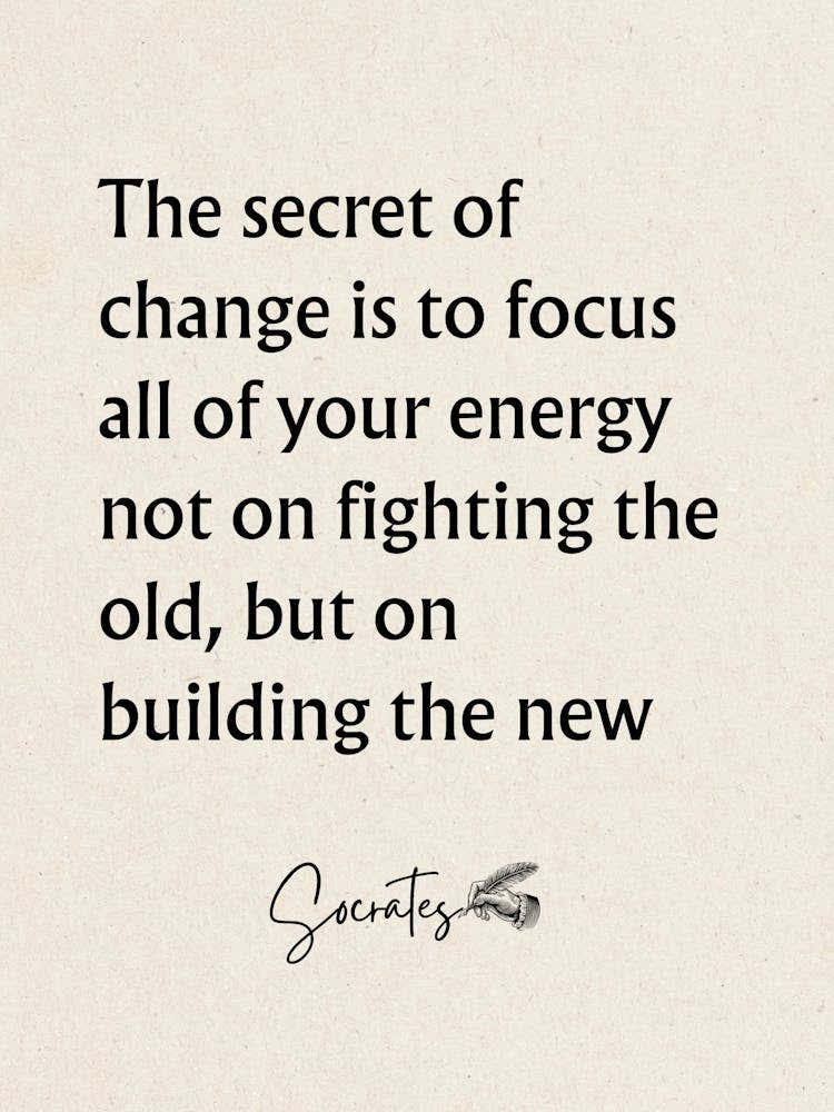 Secret Of Change - Motivational Quotes 1