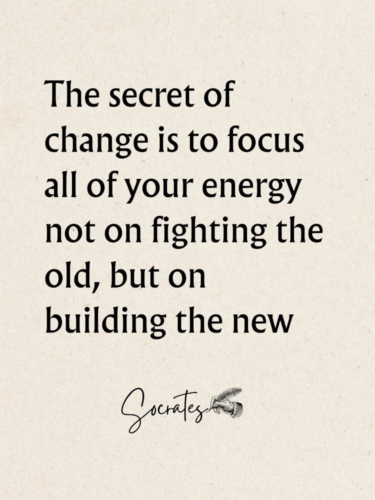 Secret Of Change - Motivational Quotes 1