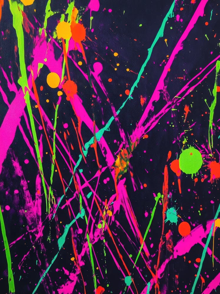 Neon Splatters 1