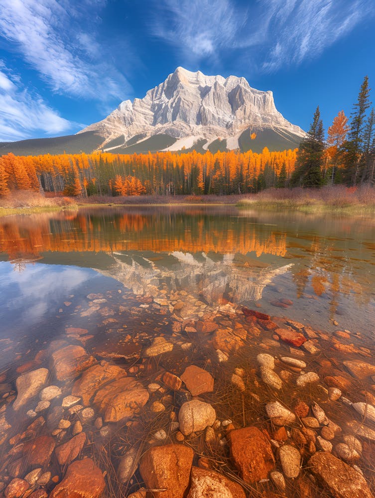 Fall In The Mountains 1