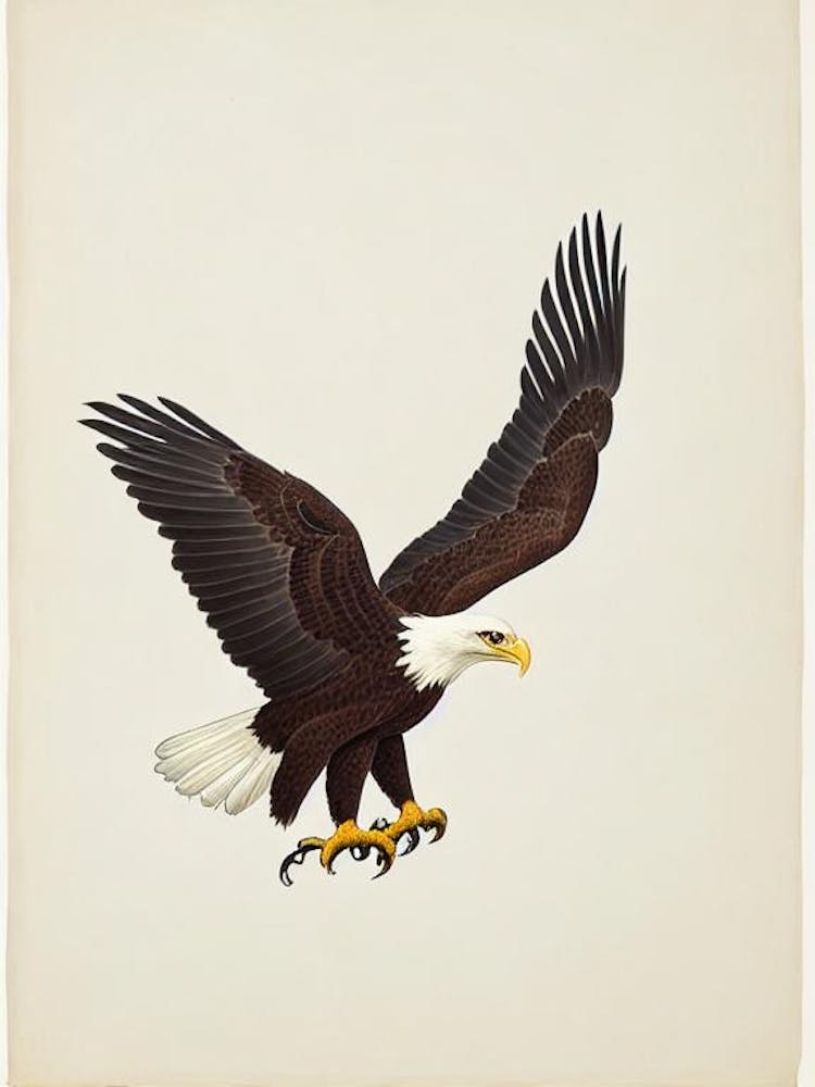 Bald Eagle Illustration Bird