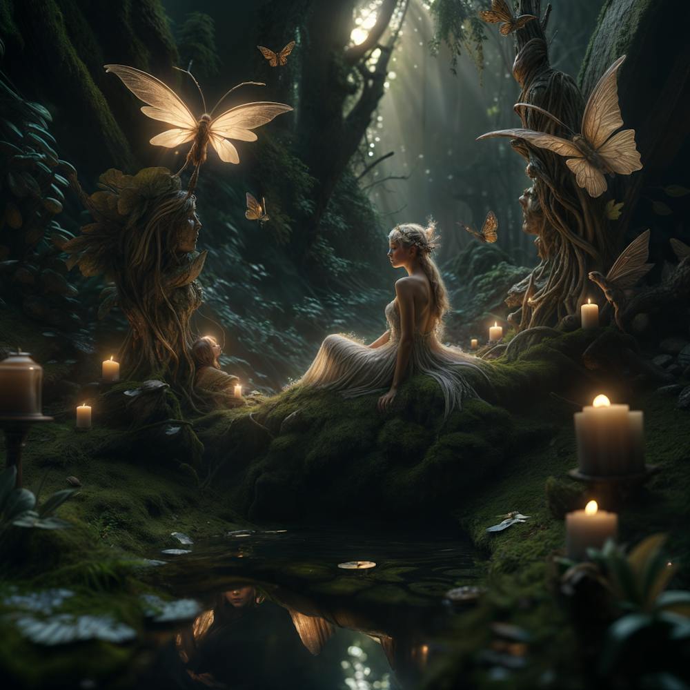 Fairy In The Forest 6