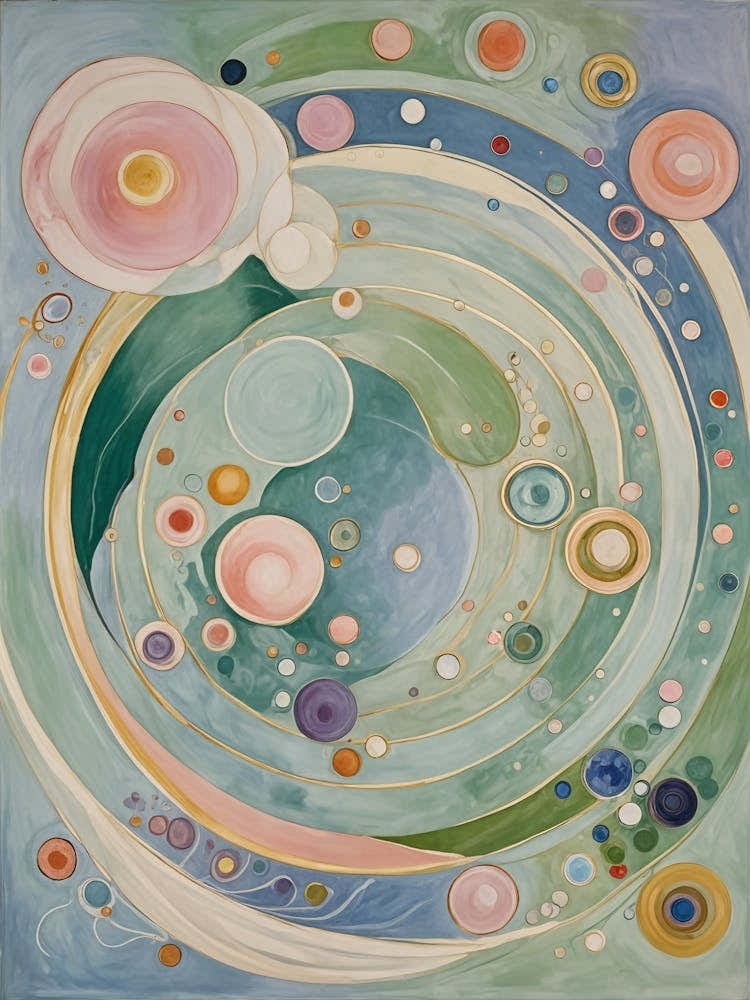 Pastel Bubble Swirls no2