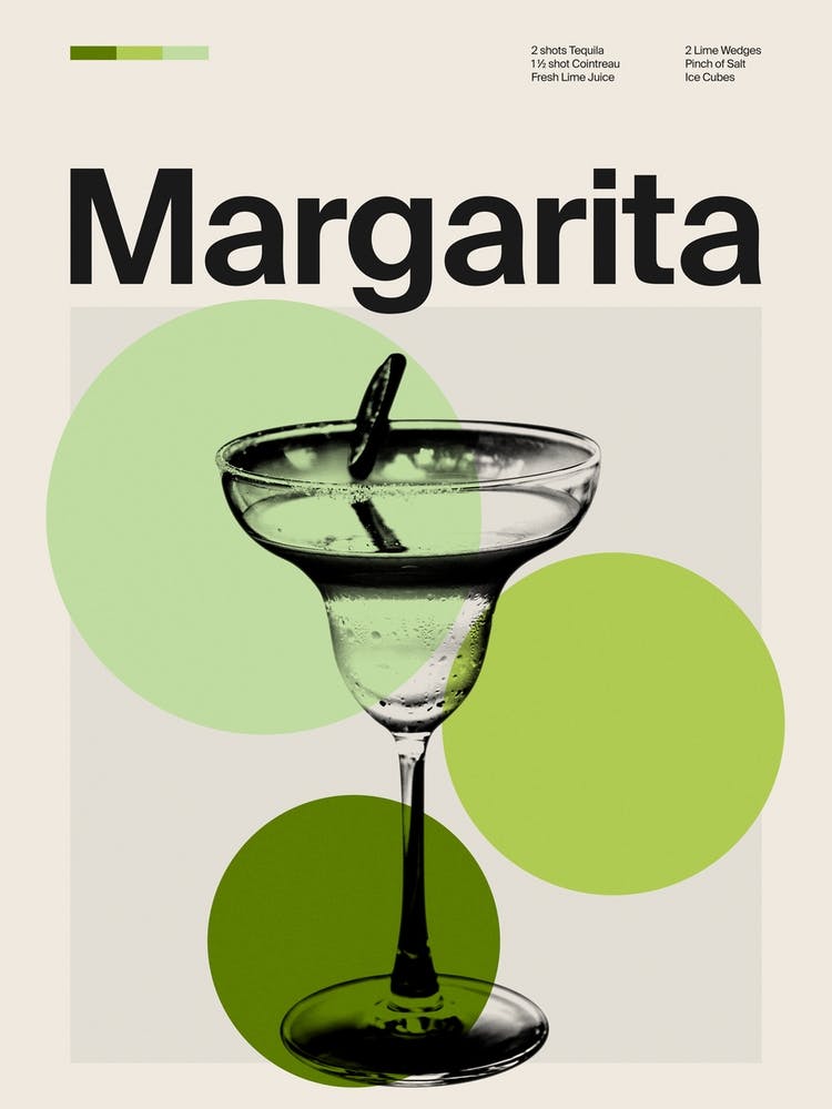 Mid Century Margarita Cocktail