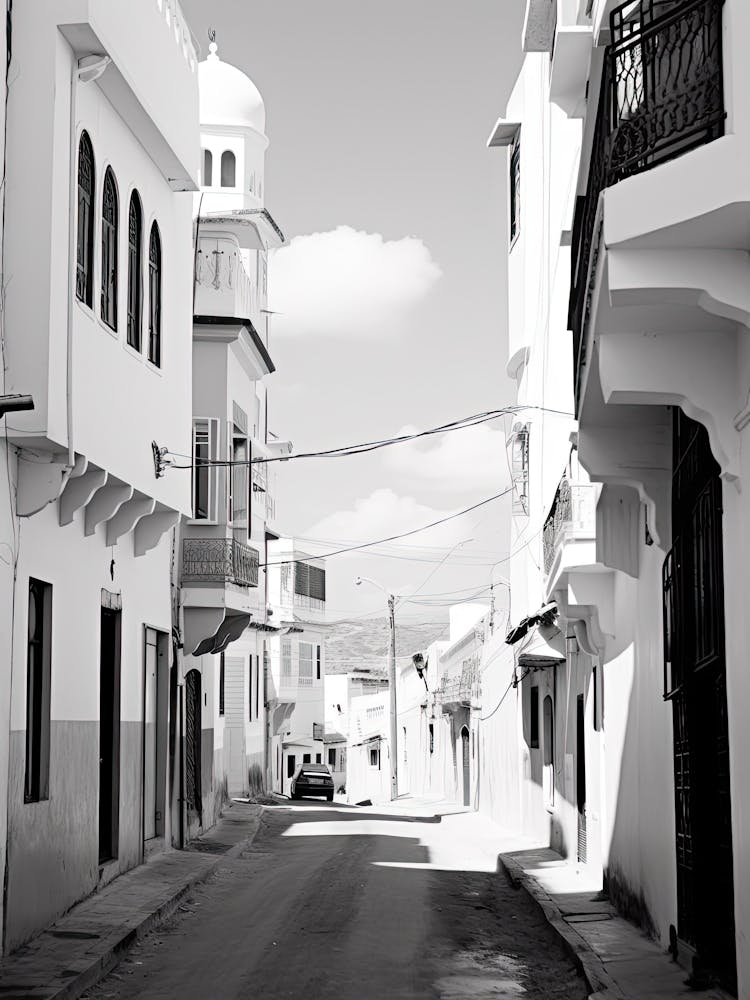 Tangier, Morocco, Black And White Photography 4
