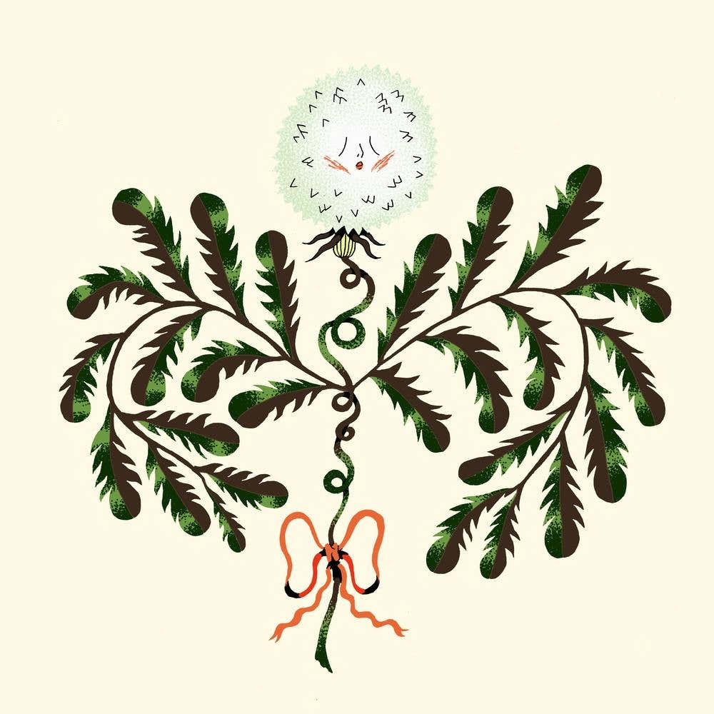 Thistle Of Silent Strength Square