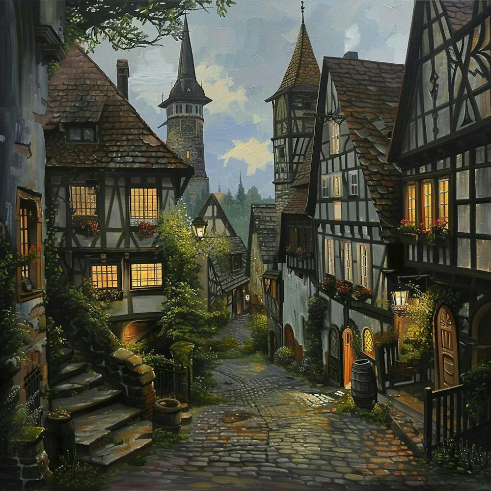 Old German Town - Black Forest