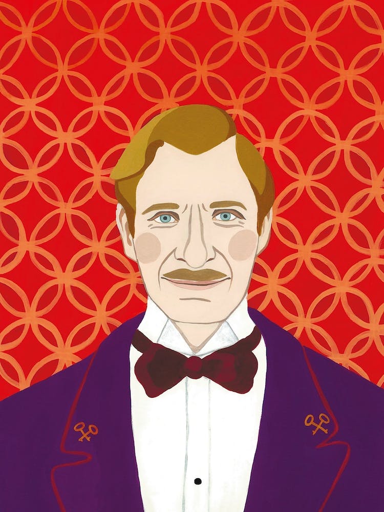 Grand Budapest Hotel Mr Gustav