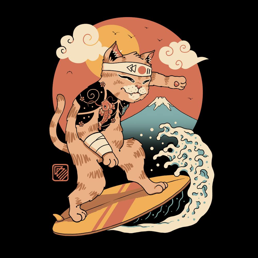Meowster Surfer
