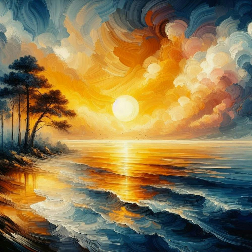 Artistic image of Sunrise