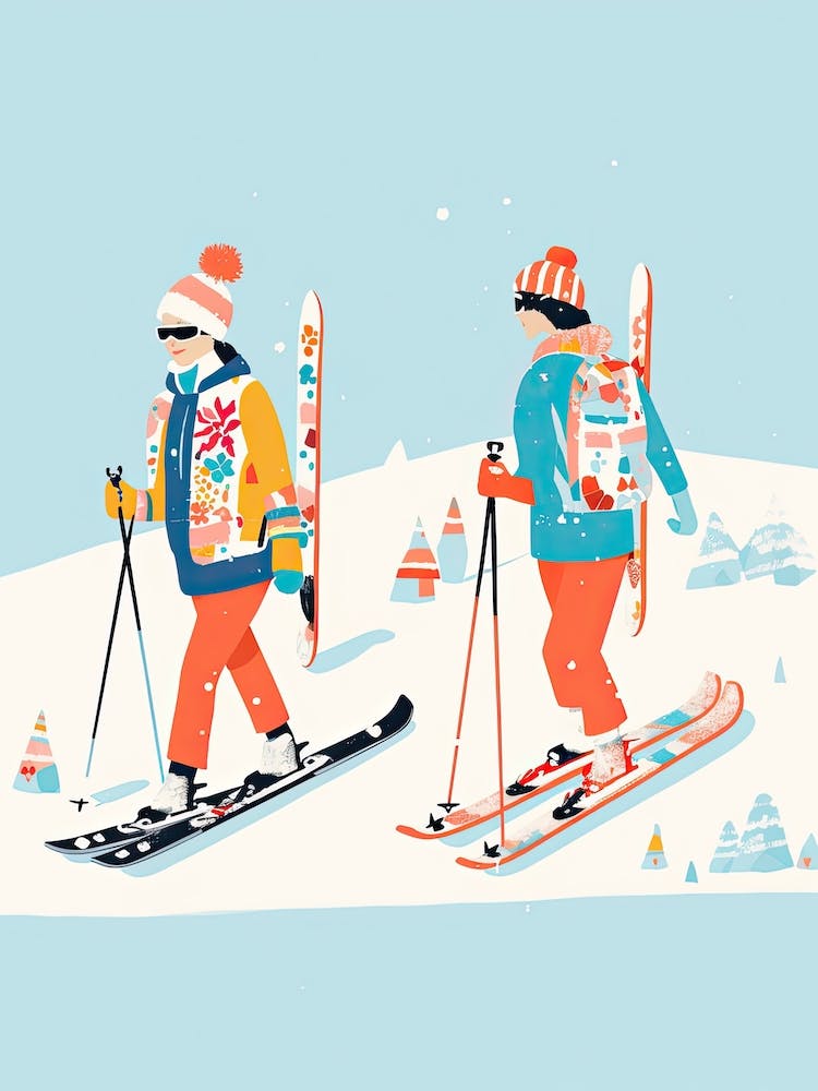 Andermatt   Switzerland Ski Resort Illustration 3