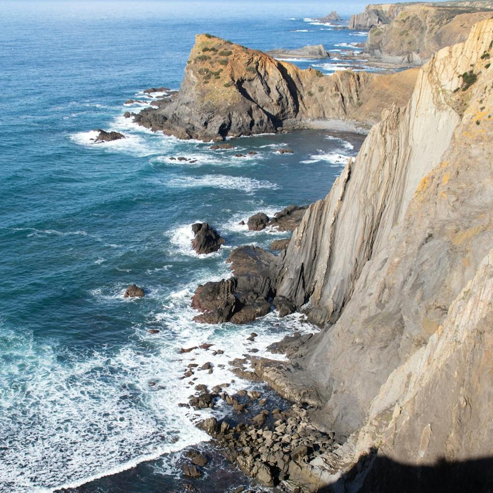 Rough West coast of Portugal