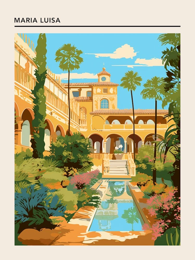 Maria Luisa Park Seville Spain 4