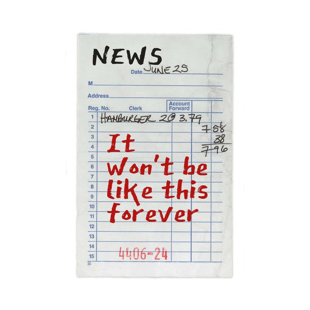 It Wont Be Like This Square