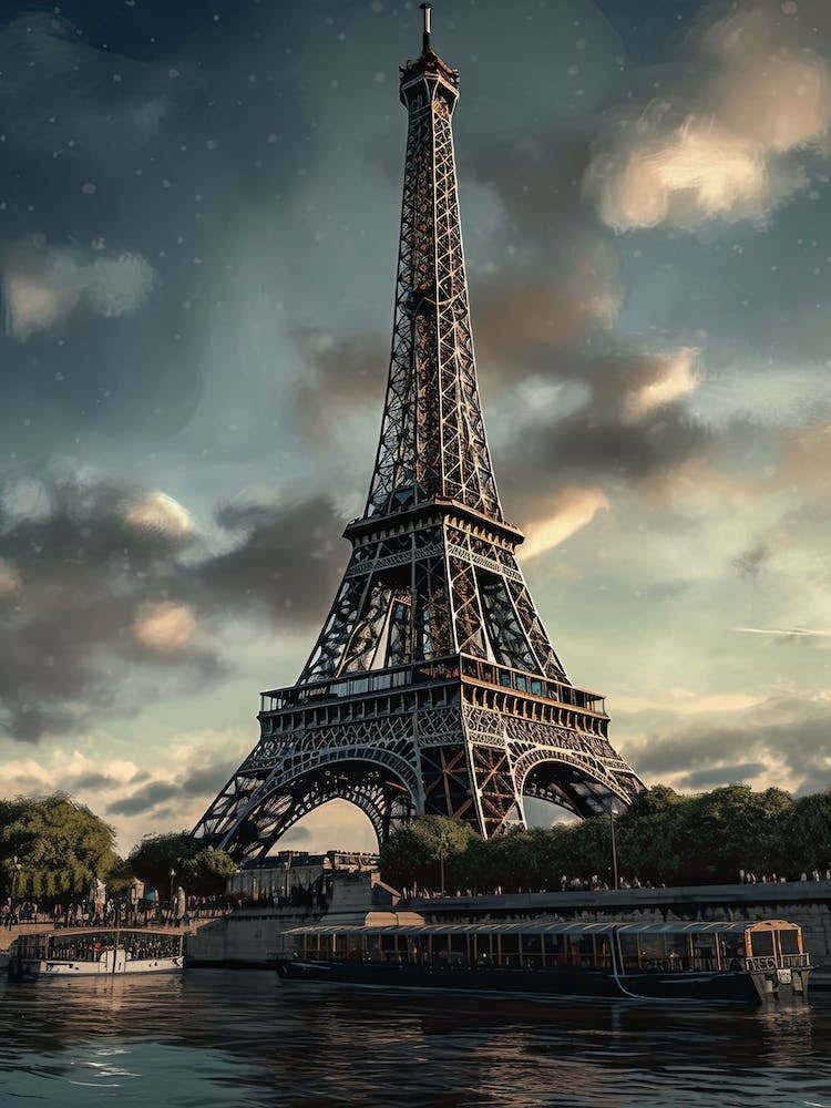 Eiffel Tower Paris France Dominic Davison Style 14