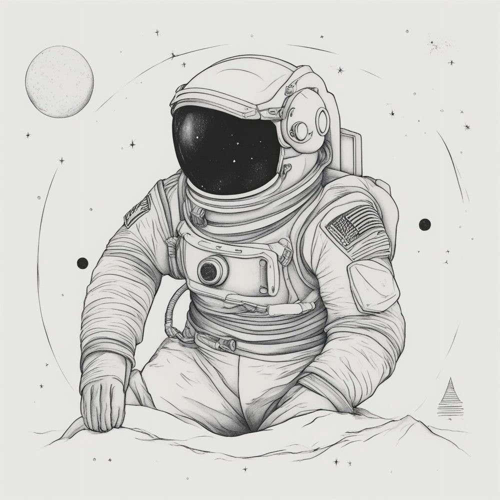 Astronaut In Space
