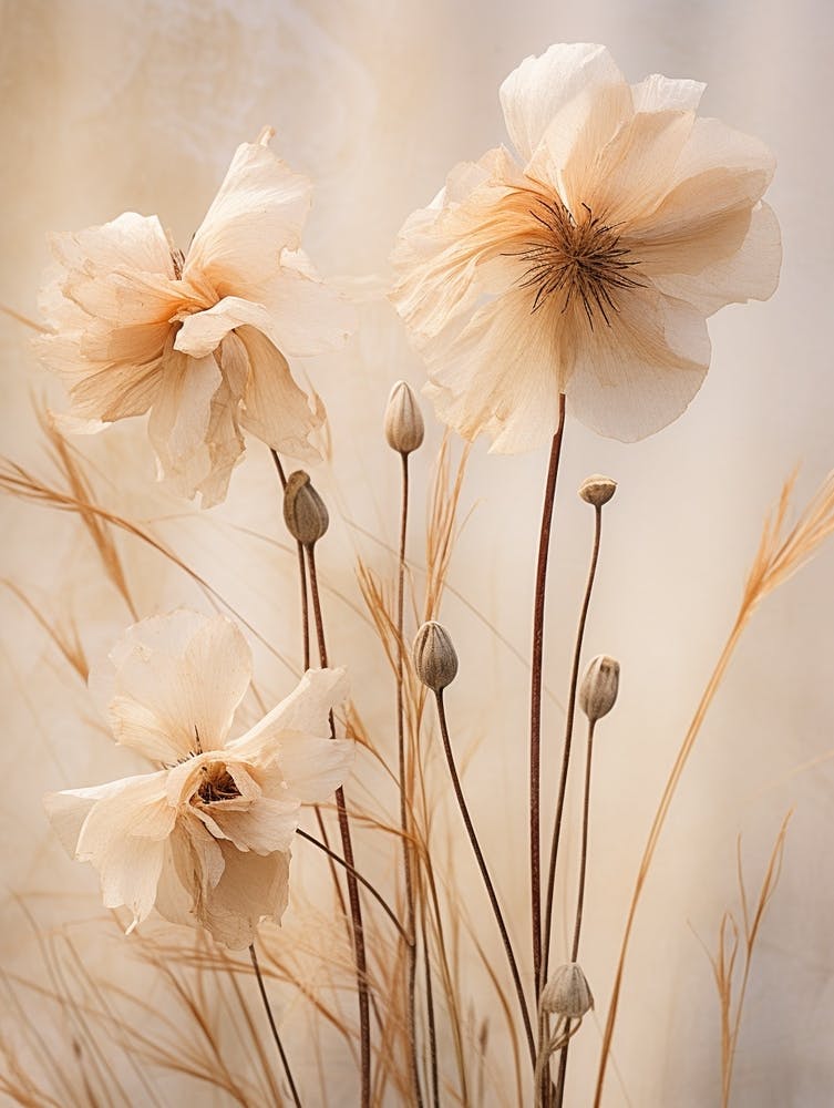Boho Dried Flowers Geranium 3