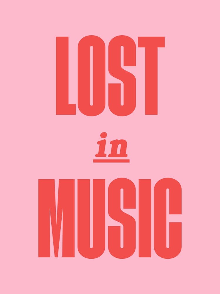 Pink Lost In Music