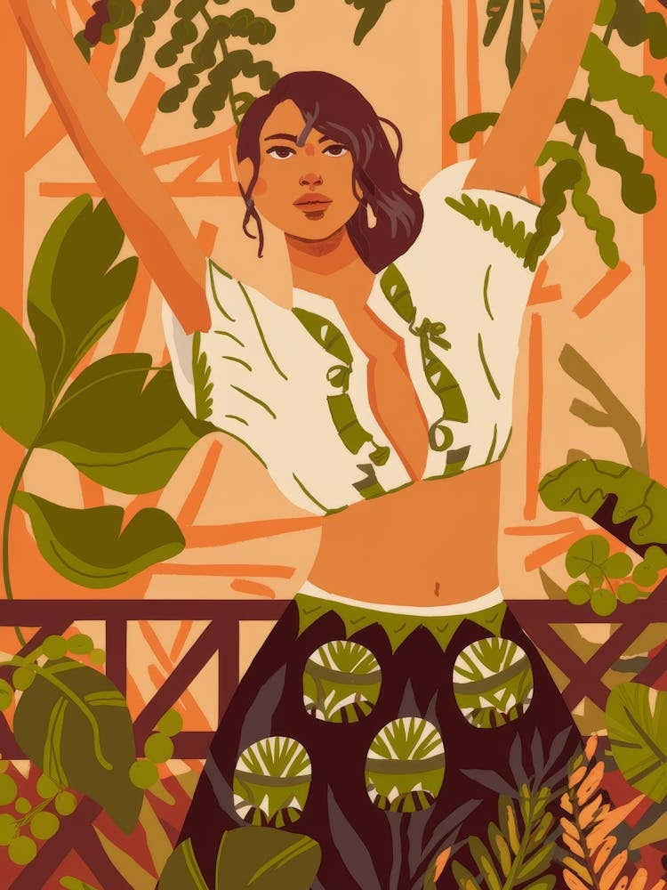 Tropical Balcony Bliss