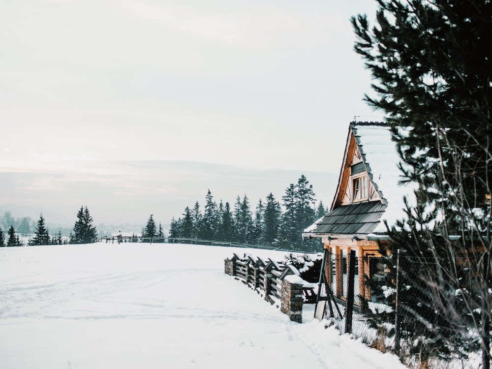 Alaskan Winter Cabin