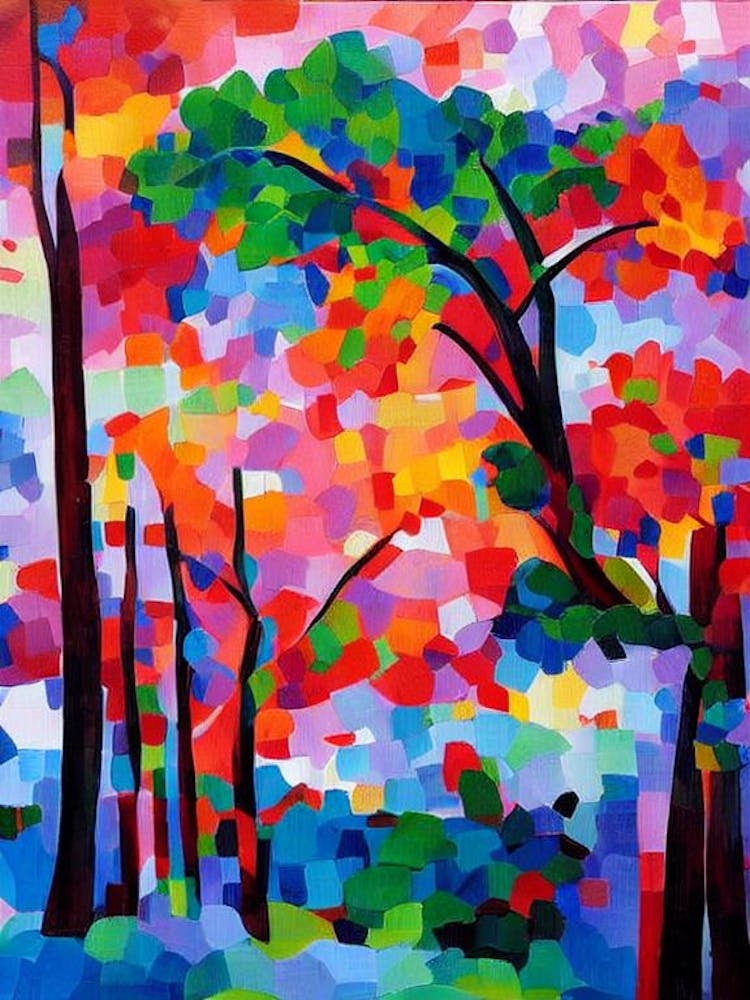 Cinnamon Tree Tree Cubist 2