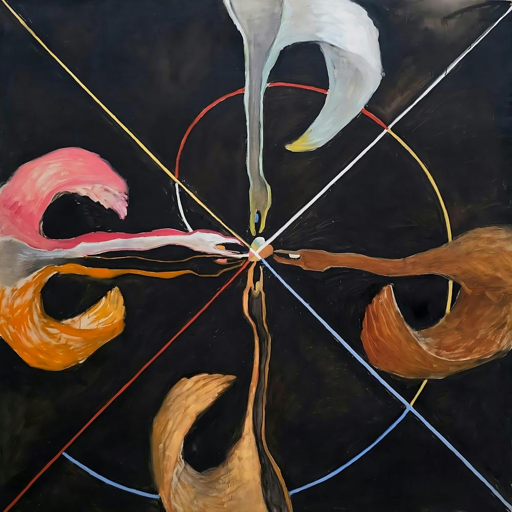 Hilma af Klint - The Swan, No. 07, Group IX-SUW 3